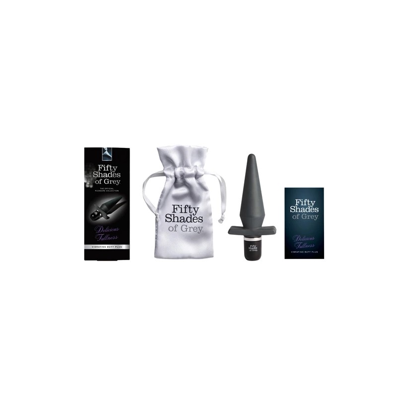 Plug analny wibrujący - Fifty Shades of Grey Delicious Fullness